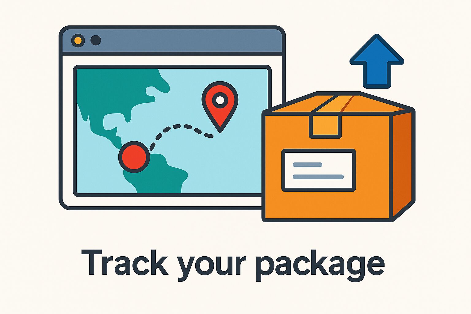 Track your package online