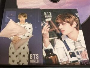 BTS World OST オリジナルサウンドトラックアルバム公式フォトカードTake One Company－画像③ 切り抜き