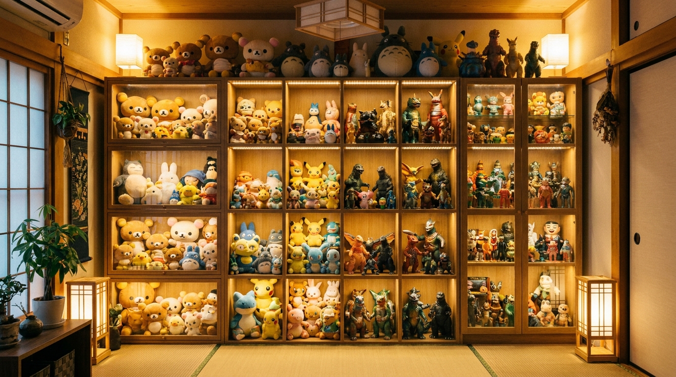 Japanese Plush & Soft Toys collection