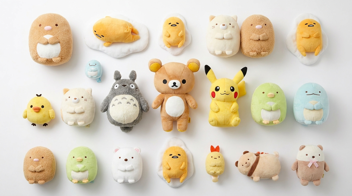 Japanese Plush & Soft Toys collection