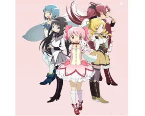 RAH 673 Ultimate Madoka Magica figure with interchangeable faces and magical bow accessory