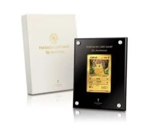 Rare Pikachu Pokémon trading card from World Collection with limited edition promo design