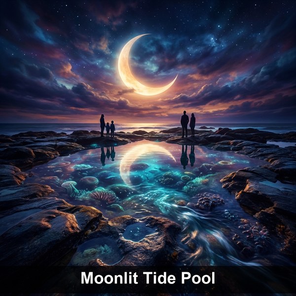 Moonlit Tide Pool