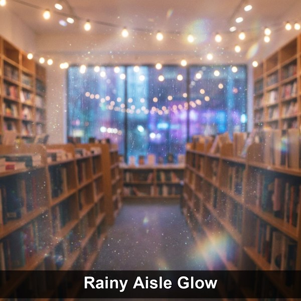 Rainy Aisle Glow
