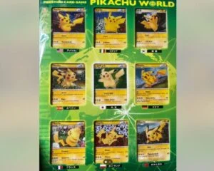Pokémon Pikachu World Collection Green Version rare card showing value appreciation