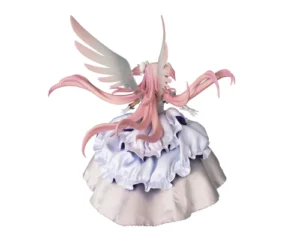RAH 673 Ultimate Madoka figure with mystical dress featuring cosmic-print fabric details and collectible display design