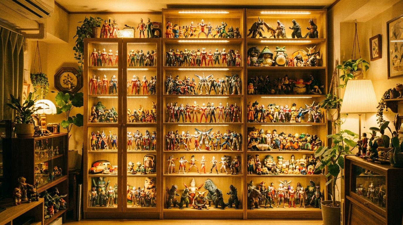 Japanese Action Figures collection