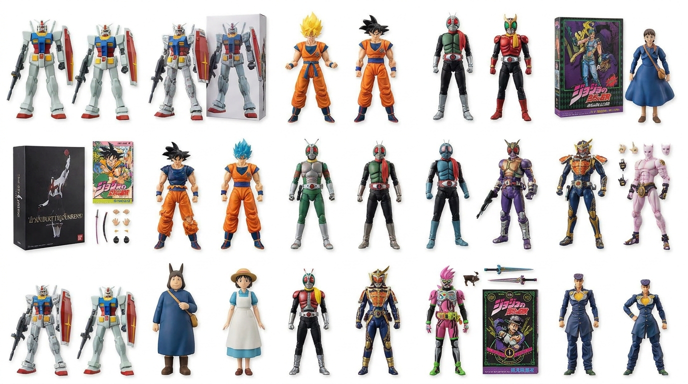 Japanese Action Figures collection