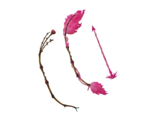 RAH 673 Ultimate Madoka figure in iconic bow-drawing pose with glowing magical arrow and sacred atmosphere