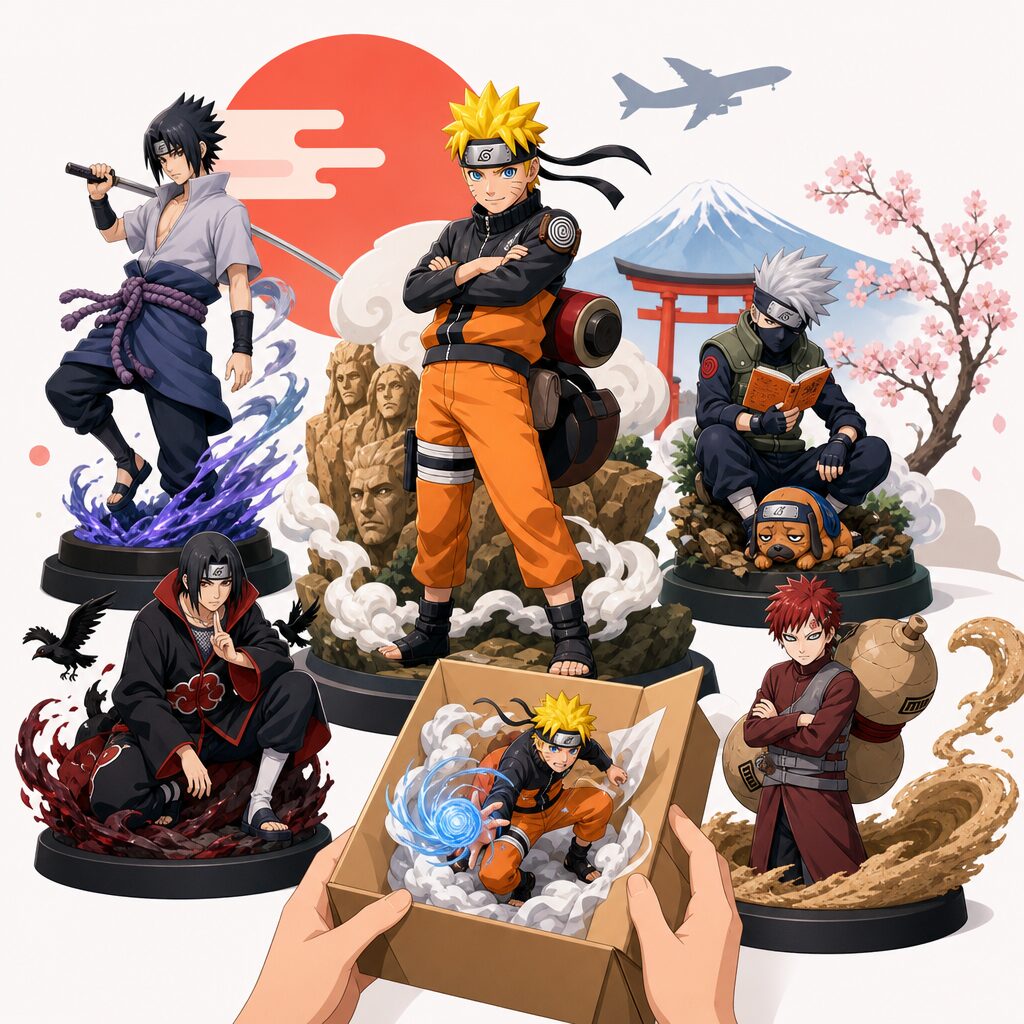 Naruto Variantes exclusivas y consejos para comprar directamente desde Japón