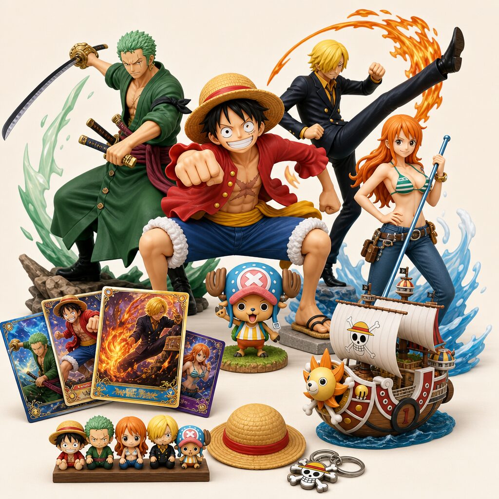 One Piece Qué buscan los coleccionistas de One Piece: figuras, tarjetas y artícu