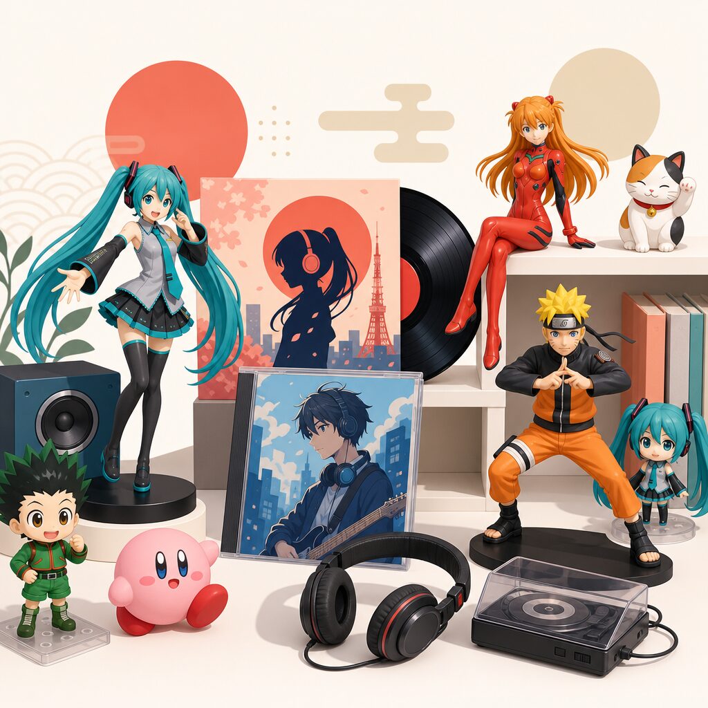 Music & Media coleccionables japoneses