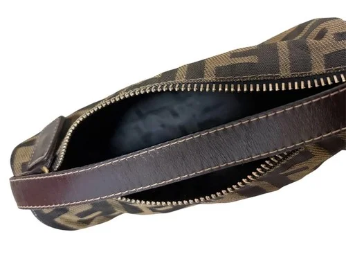 FENDI Zucca pouch serial number interior