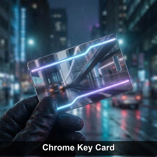 Chrome Key Card