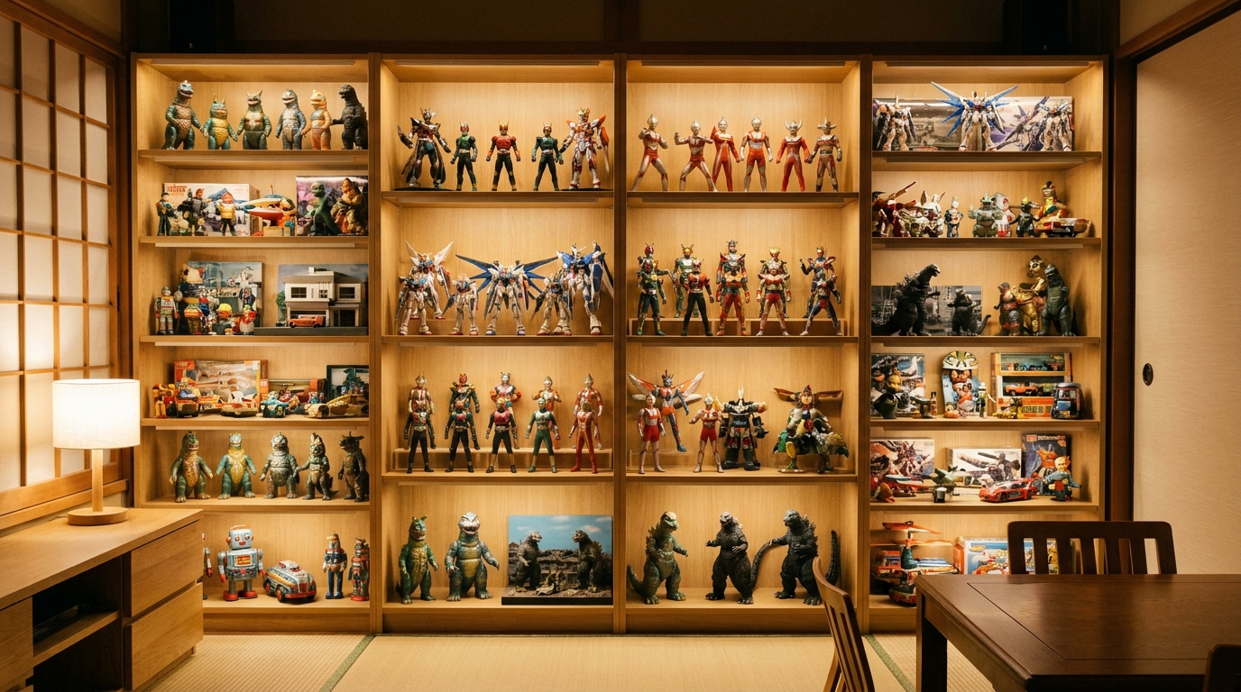 Japanese Action Figures collection
