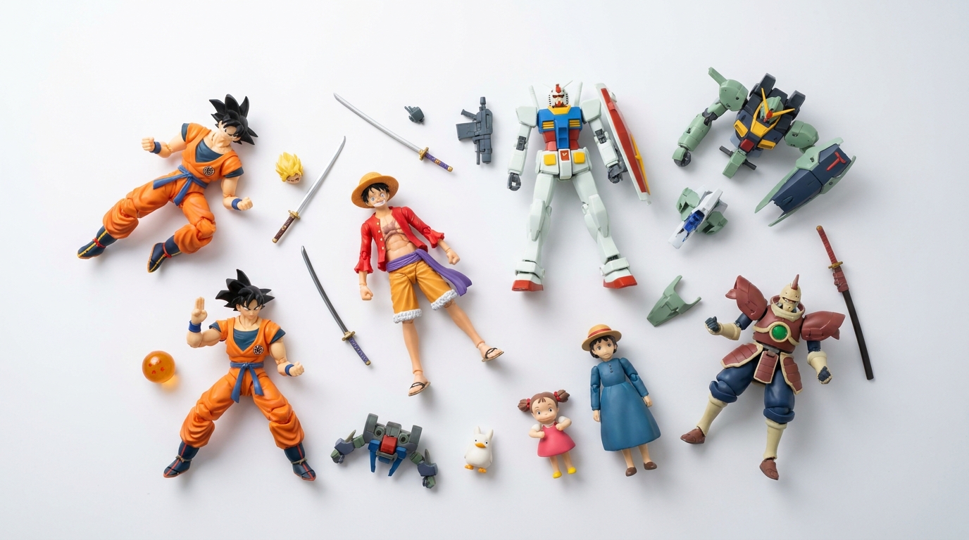 Japanese Action Figures collection
