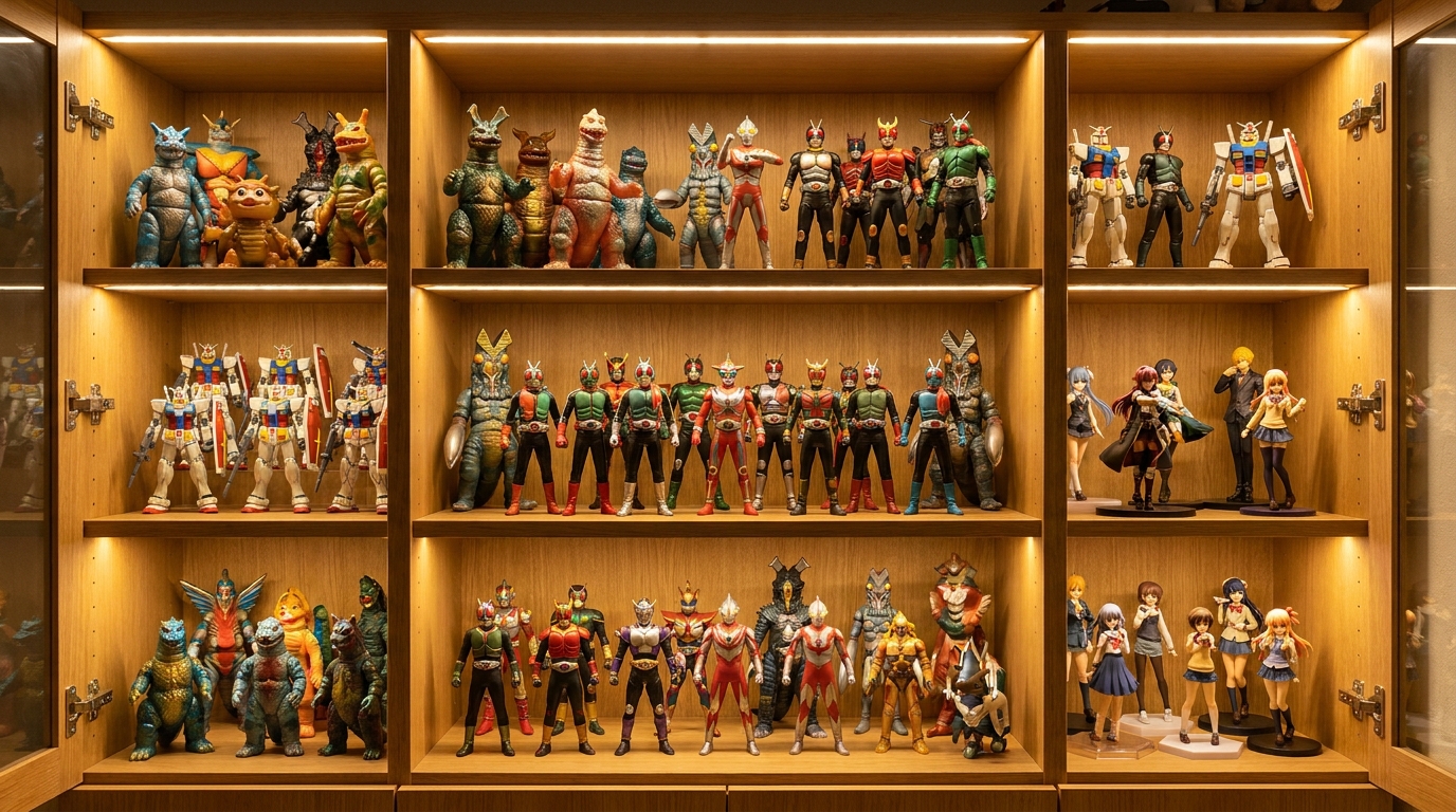 Japanese Action Figures collection