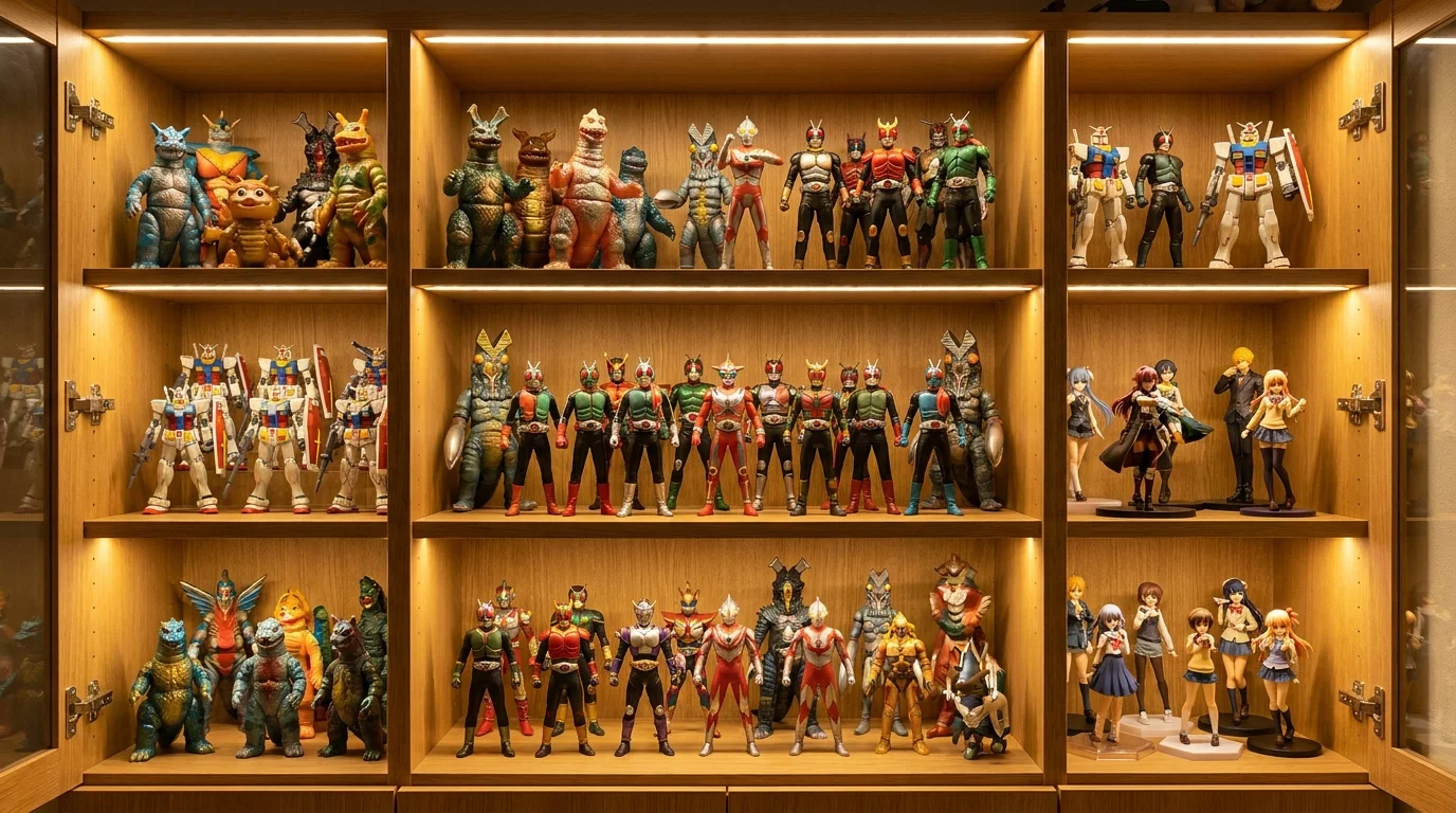 Japanese Action Figures collection
