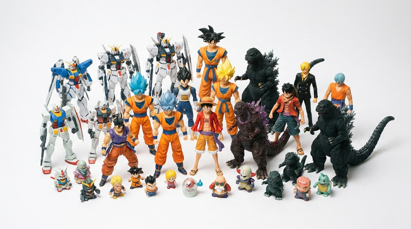 Japanese Action Figures collection
