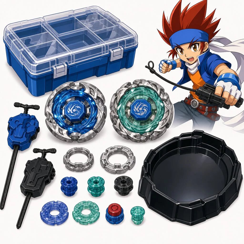 Beyblade Metal Fight Ultimate DX Set BB-121 Duo Uranus Toy Hobby Takara Tomy Condition Checklist