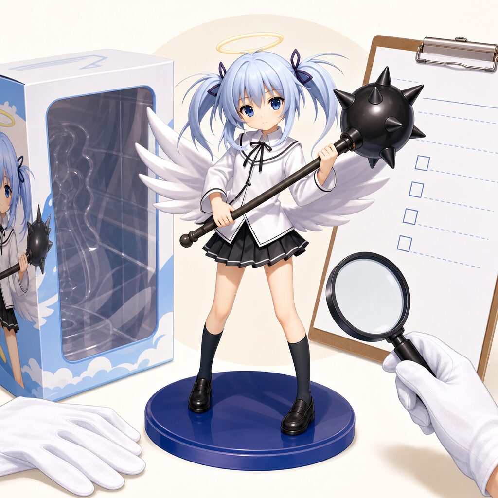 Bludgeoning Angel Dokuro Chan Beautiful Girl Figure Hobbby RARE KOTOBUKIYA 2006 Condition Checklist