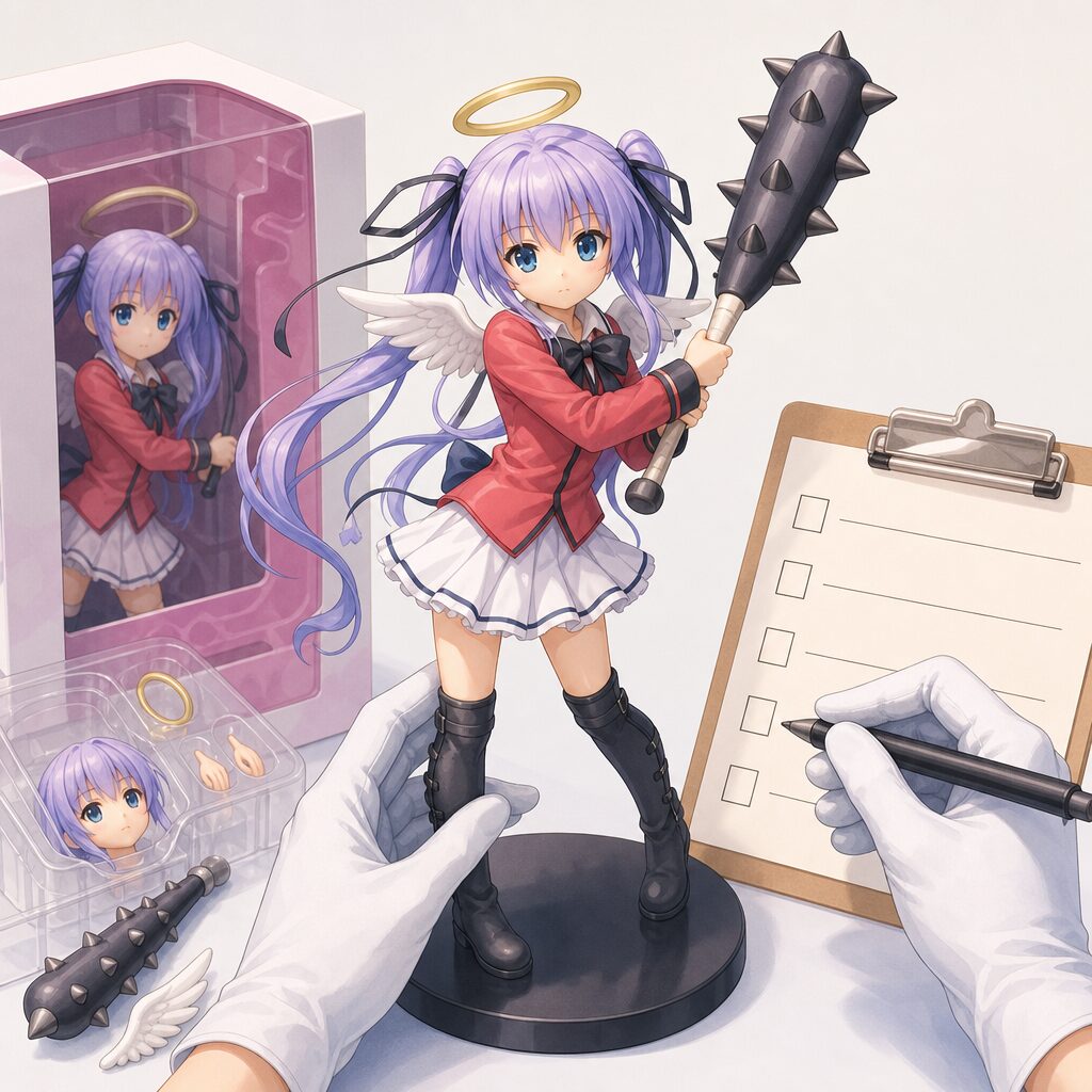 Bludgeoning Angel Dokuro Chan Beautiful Girl Figure Hobbby RARE KOTOBUKIYA 2006 Condition Checklist
