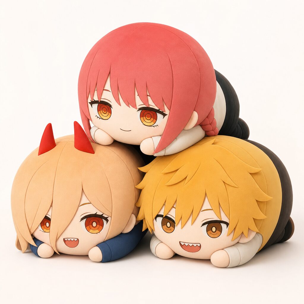 Chainsaw Man Makima Power Denji Big Plush Doll Korotto Cushion Character Goods About This Item