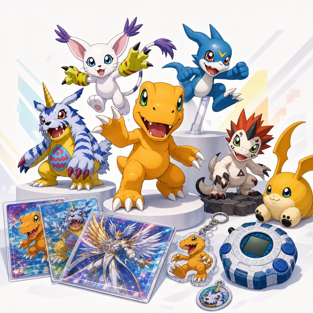 Digimon Qué buscan los coleccionistas de Digimon: figuras, cartas y mercancía