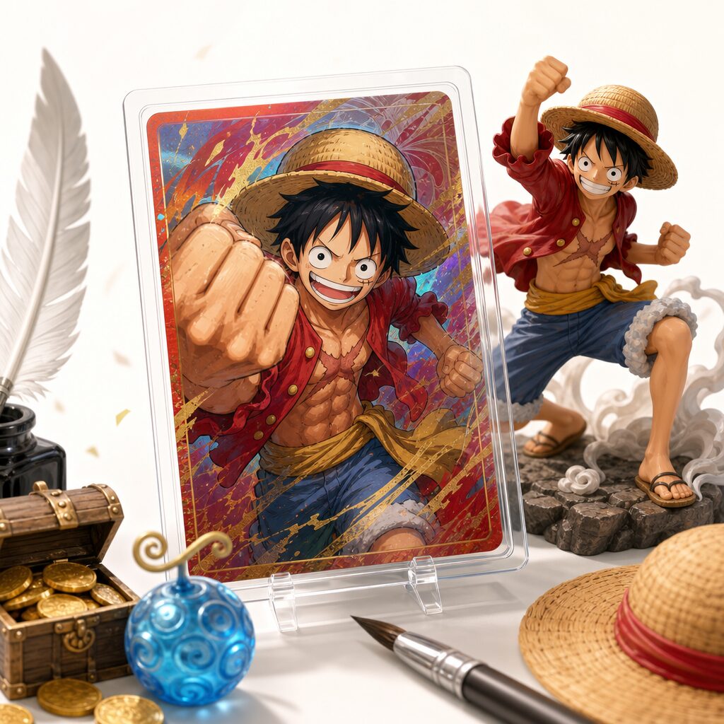 One Piece Card Game Luffy ST01-012 Signed by Eiichiro Oda Find It — or Have Us Source It