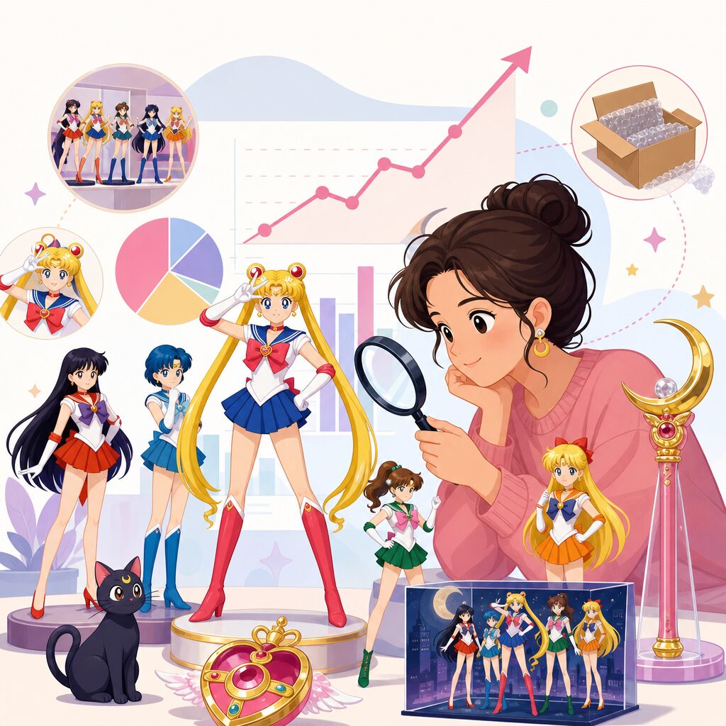 Sailor Moon Collectibles Market: What’s Driving Interest How to Verify Trends Yourself