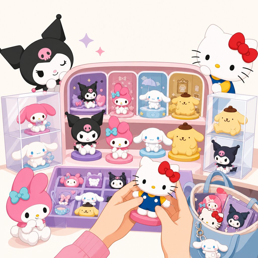 Sanrio Qué buscan los coleccionistas de Sanrio: personajes, series y piezas m