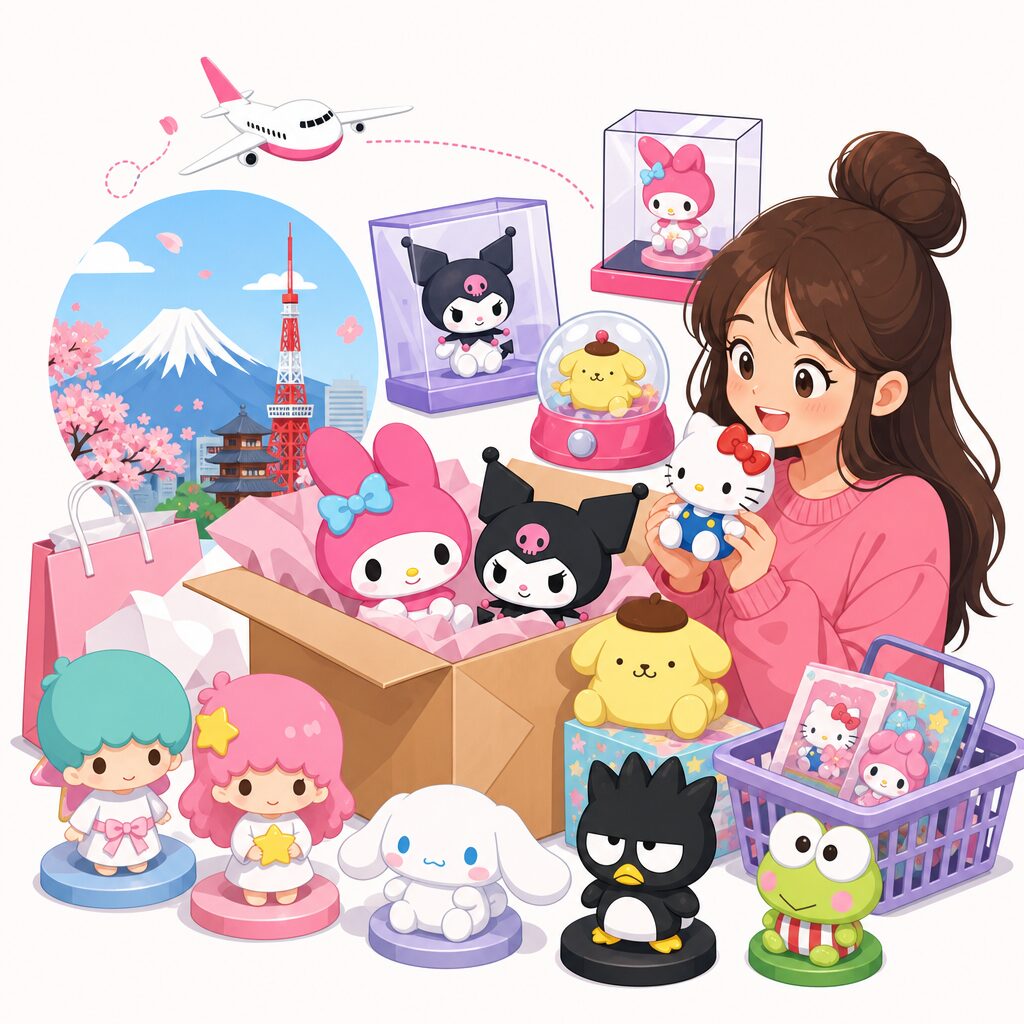 Sanrio Consejos para comprar Sanrio directamente desde Japón