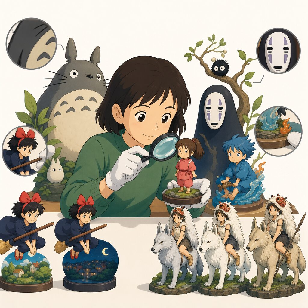 Studio Ghibli Cómo verificar la autenticidad y reconocer variantes valiosas