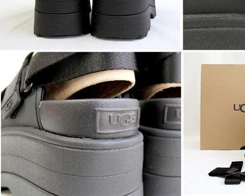 UGG GOLDENRISE ストラップ部分のアップ