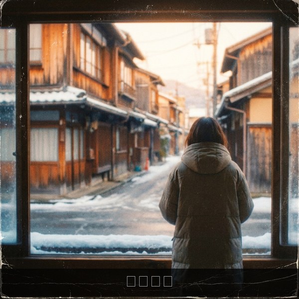 初雪の朝