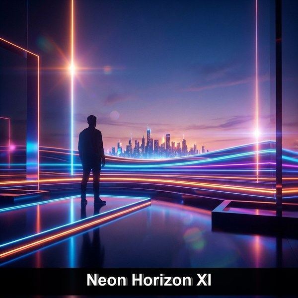 Neon Horizon XI