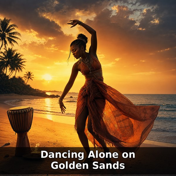 Dancing Alone on Golden Sands