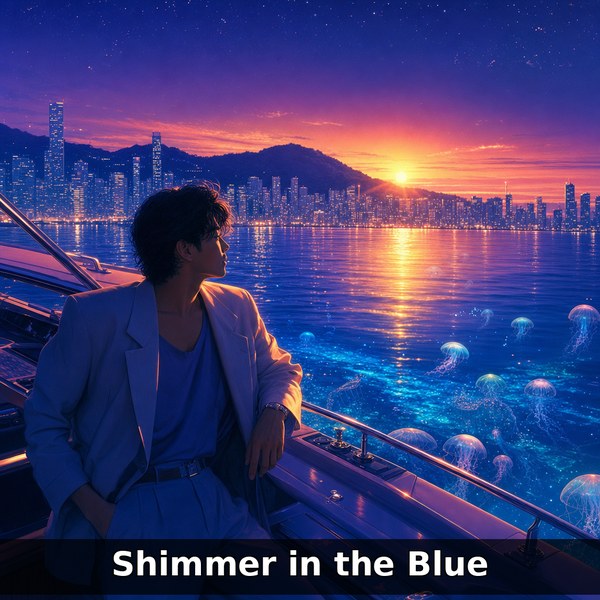 Shimmer in the Blue