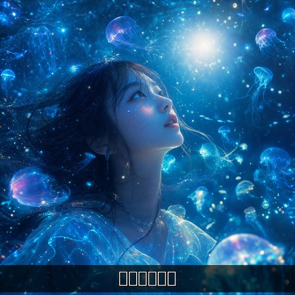 深海に光る星
