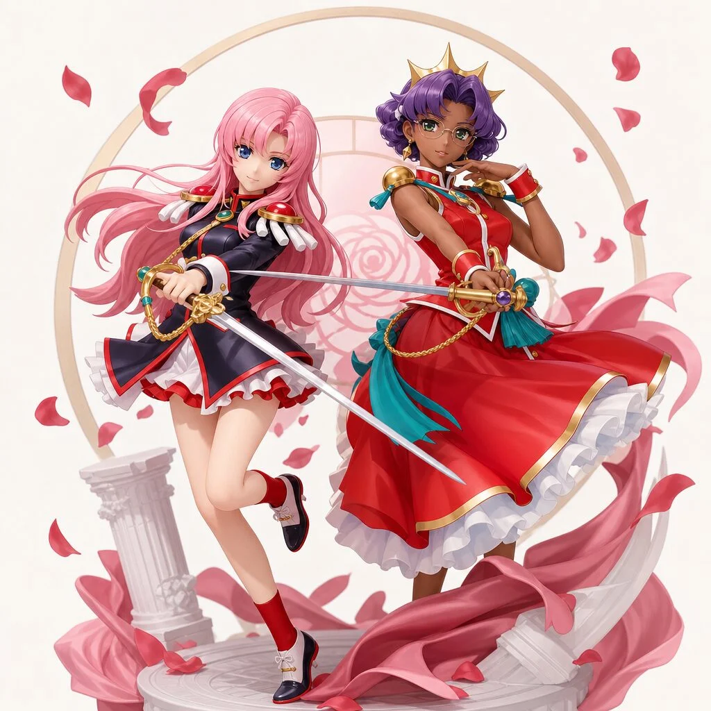 Active Styling Figure Series 04 Revolutionary Girl Utena Duelist SEGA Kotobukiya About This Item