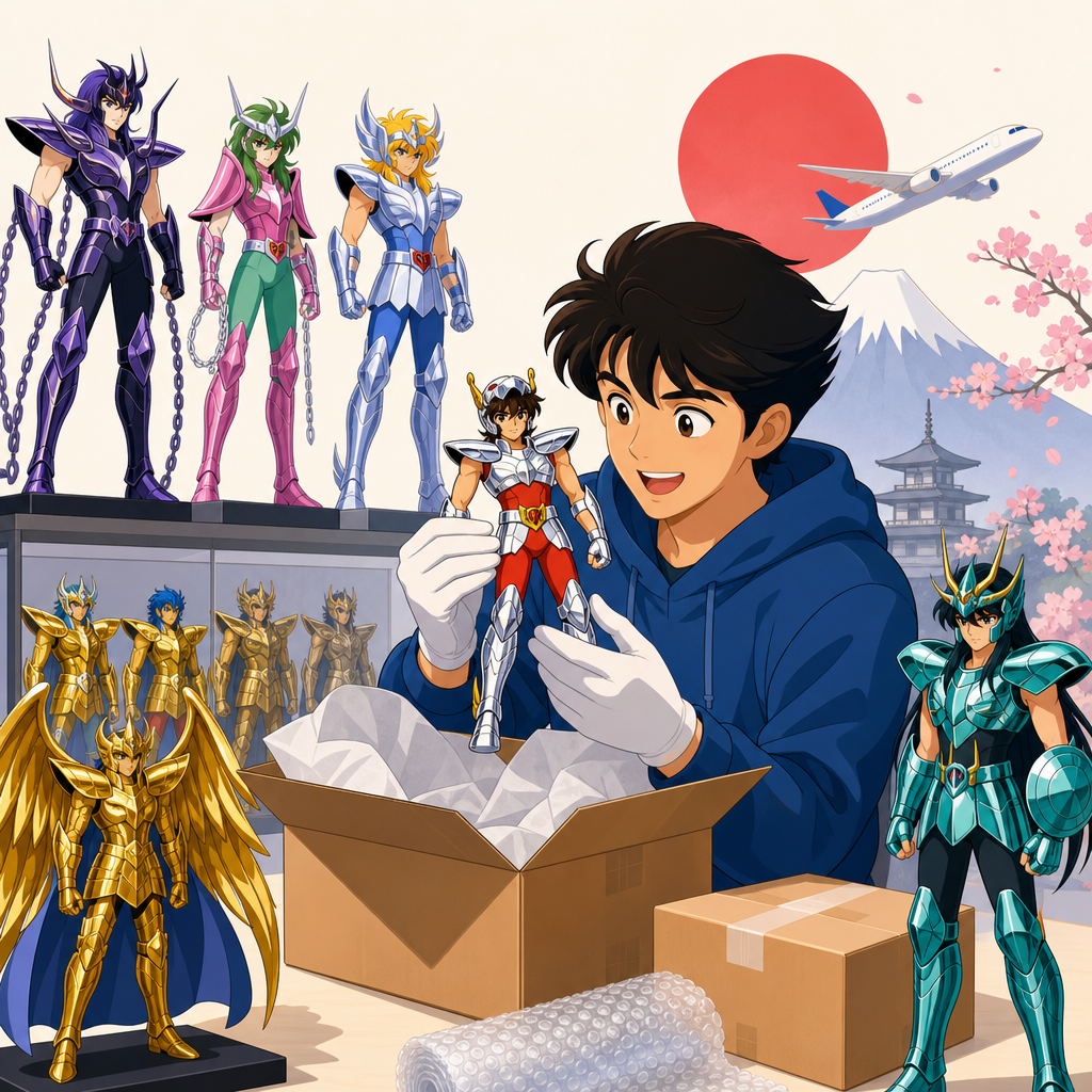 Caballeros del Zodiaco Consejos para comprar figuras de Saint Seiya directamente desde Japón