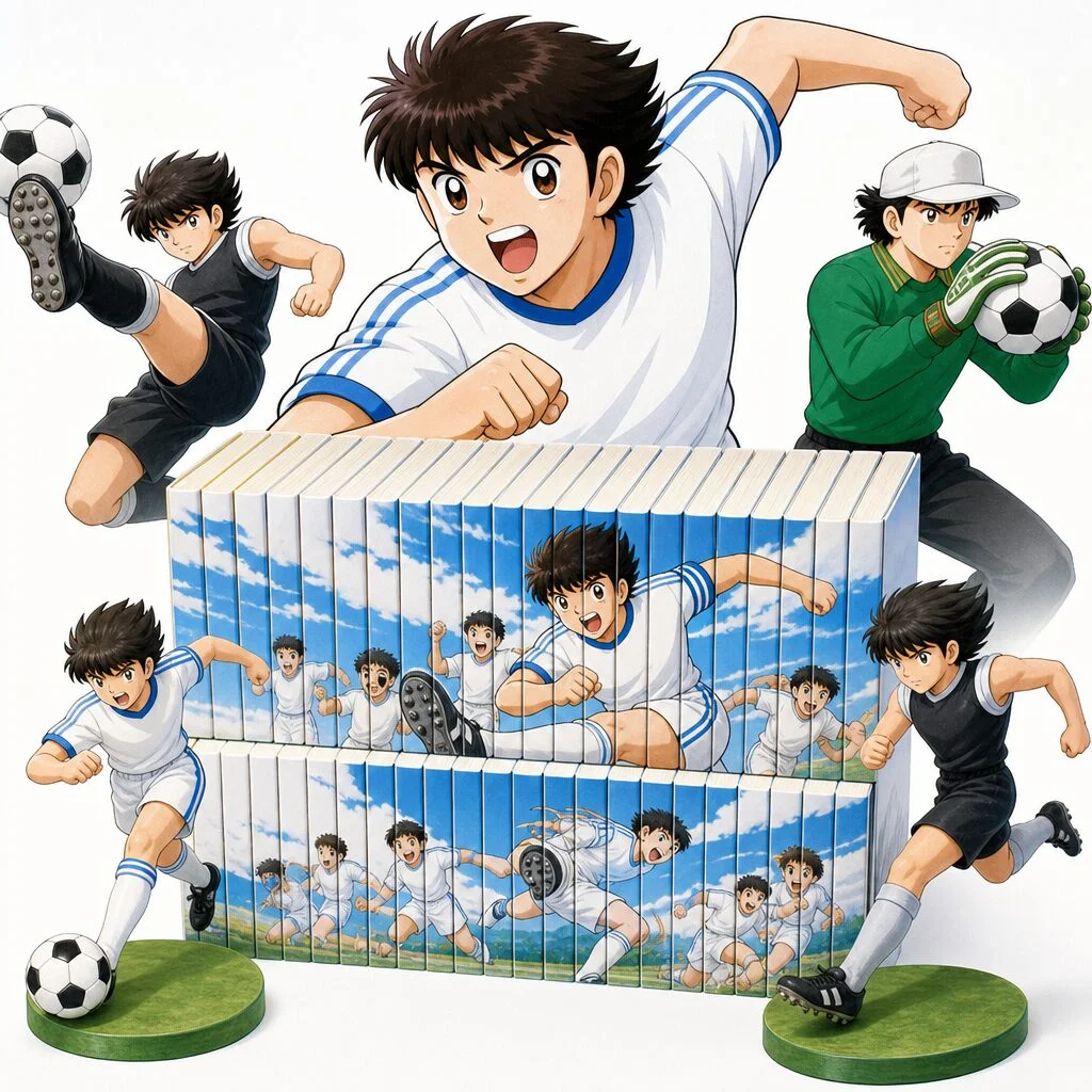 Captain Tsubasa VOL.1-37 Complete Set Manga Hobby SHUEISHA Yoichi Takahashi About This Item