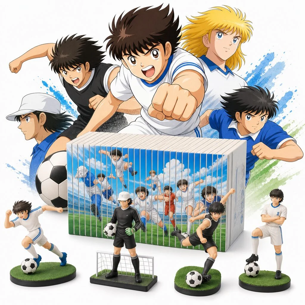 Captain Tsubasa VOL.1-37 Complete Set Manga Hobby SHUEISHA Yoichi Takahashi The Captain Tsubasa Franchise: Why Collectors Care