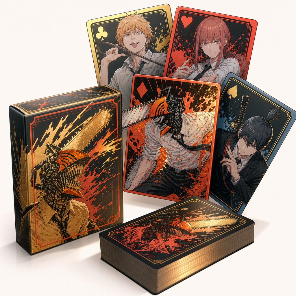 Chainsaw Man Foil Stamped Playing Cards Trumps Jump Festa 2022 Tatsuki Fujimoto Rarity and Value Factors