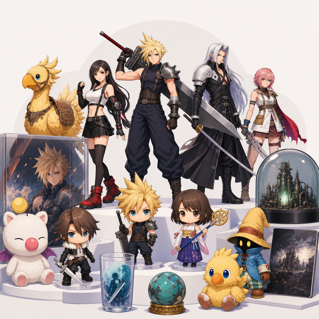 Final Fantasy Qué buscan los coleccionistas de Final Fantasy: figuras, merchandise y