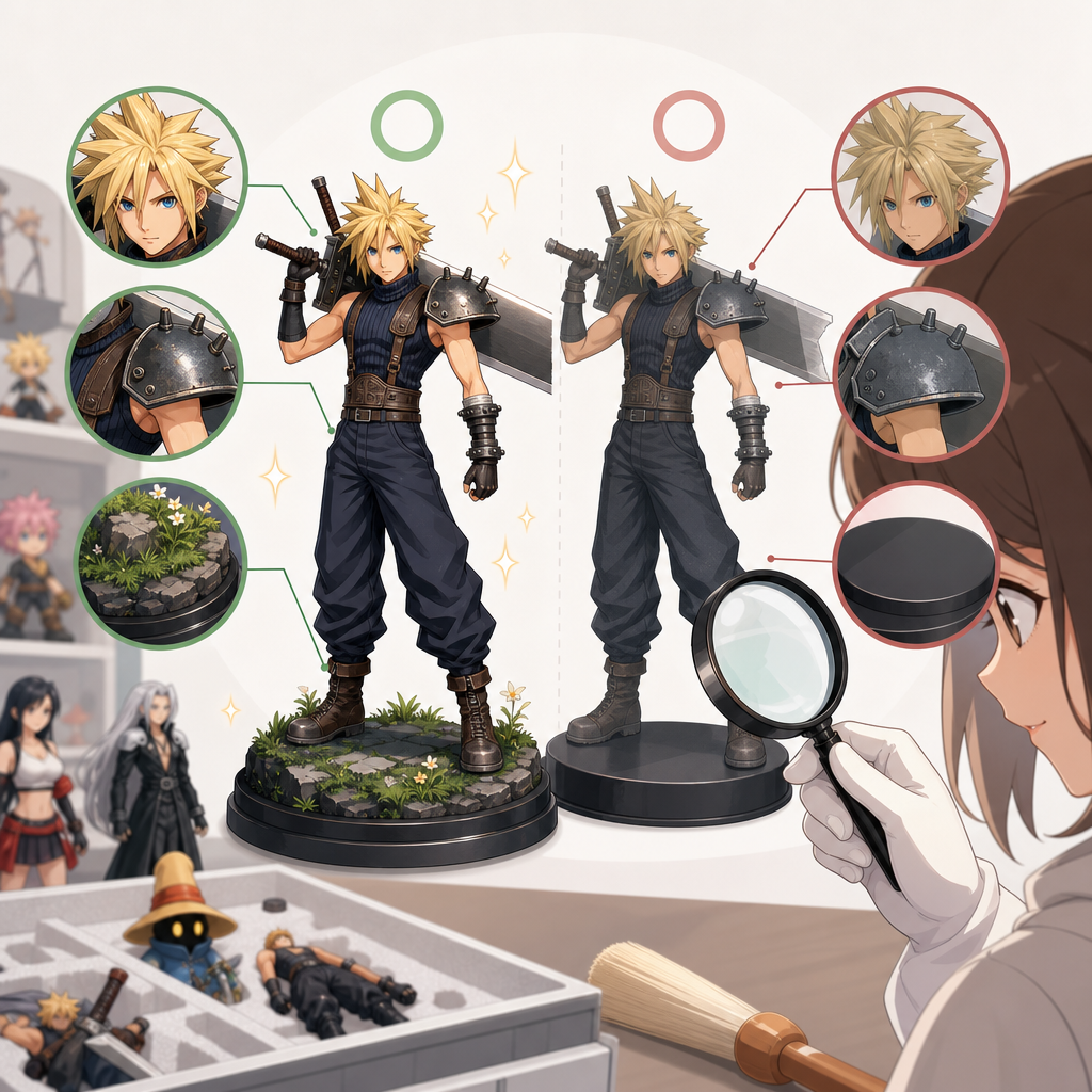 Final Fantasy Cómo verificar la autenticidad y detectar réplicas en el mercado de co