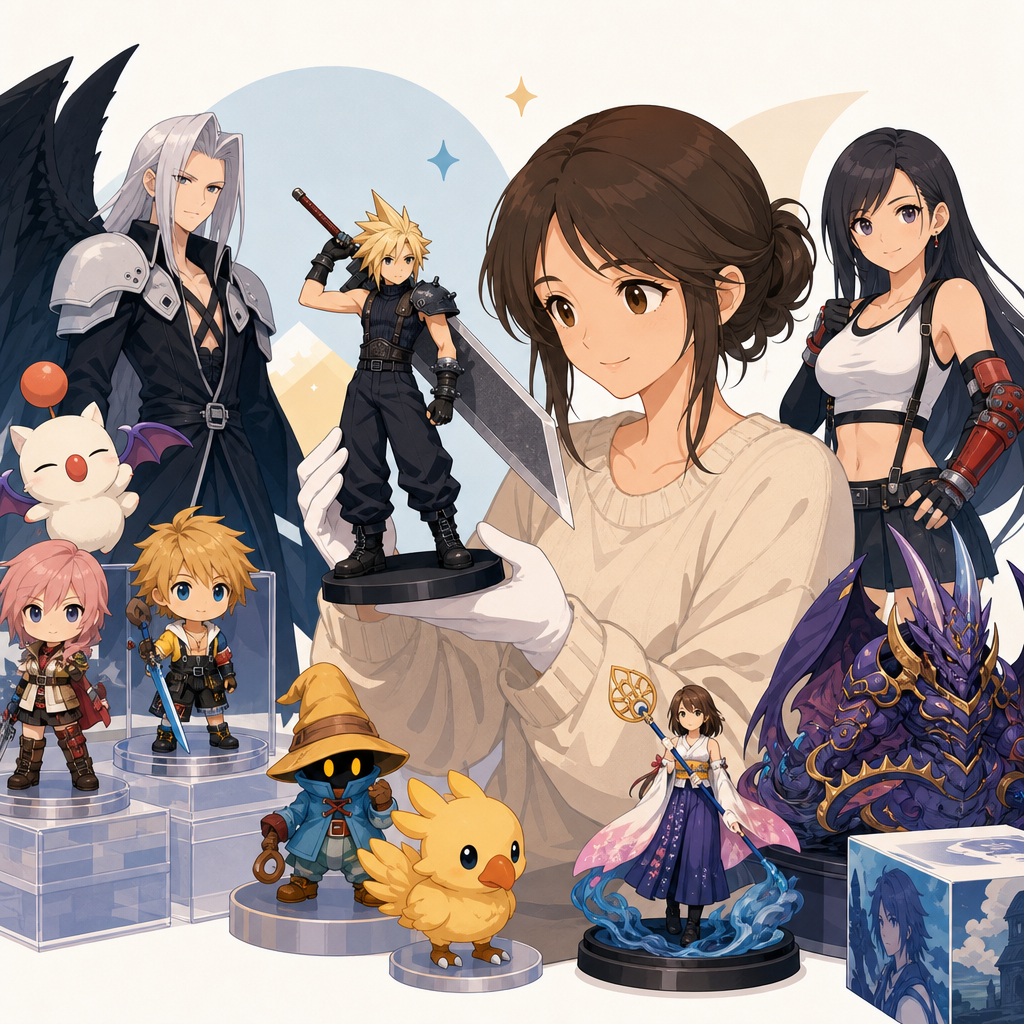 Final Fantasy Consejos para comprar coleccionables de Final Fantasy directamente des