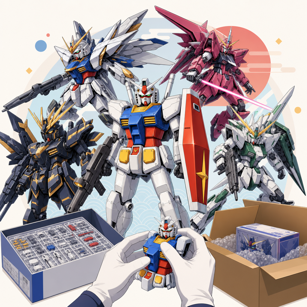 Gundam Variantes, exclusivas y consejos para comprar desde Japón