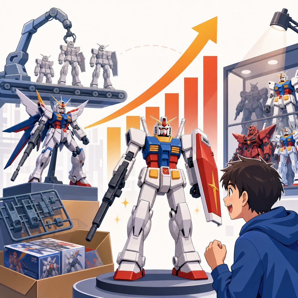 Gundam Collectibles Market Watch: What’s Driving Interest Limited Production Runs and Discontinuation