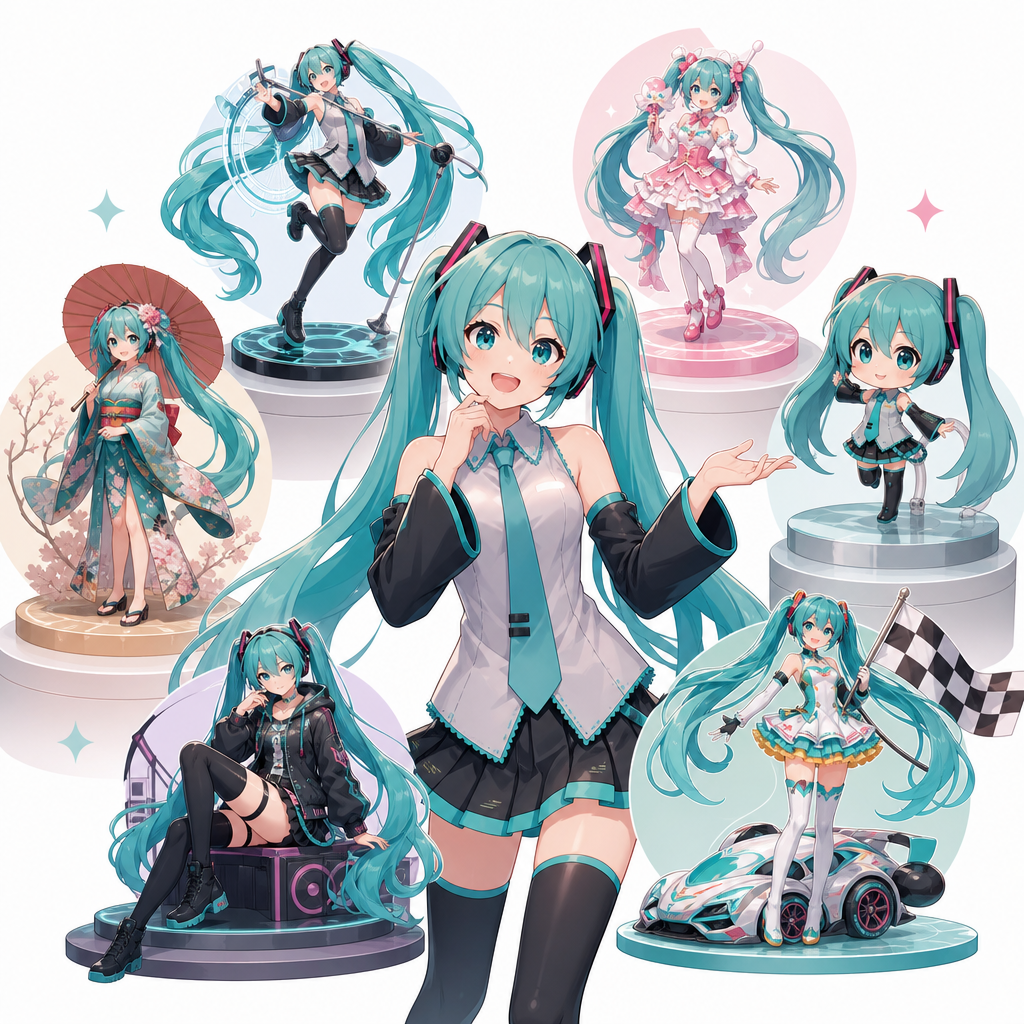 Hatsune Miku Qué buscan los coleccionistas de Hatsune Miku: categorías esenciales